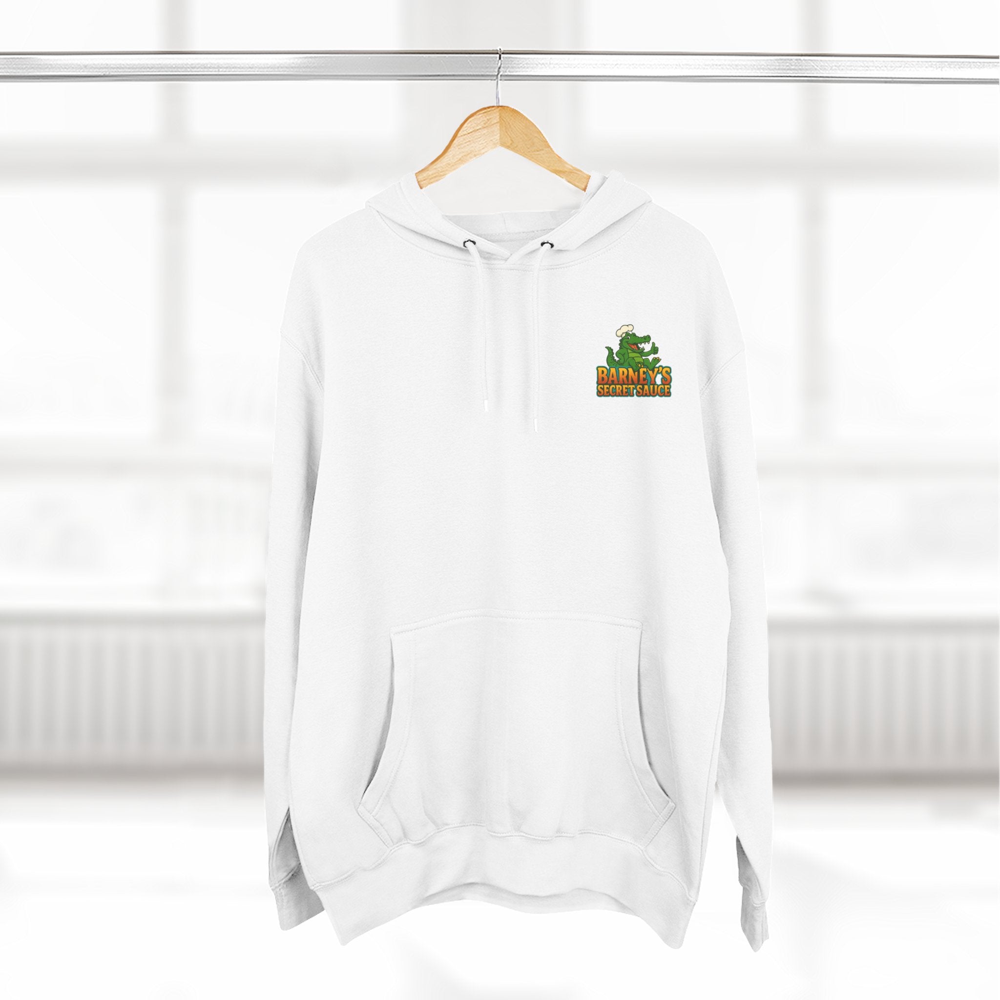Cozy Three-Panel Fleece Hoodie