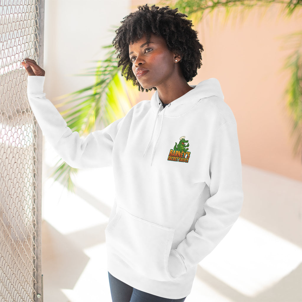 Cozy Three-Panel Fleece Hoodie