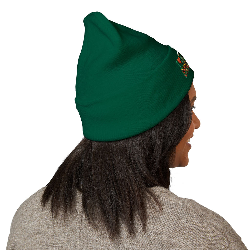 I Love Barneys-Classic Cuffed Beanie