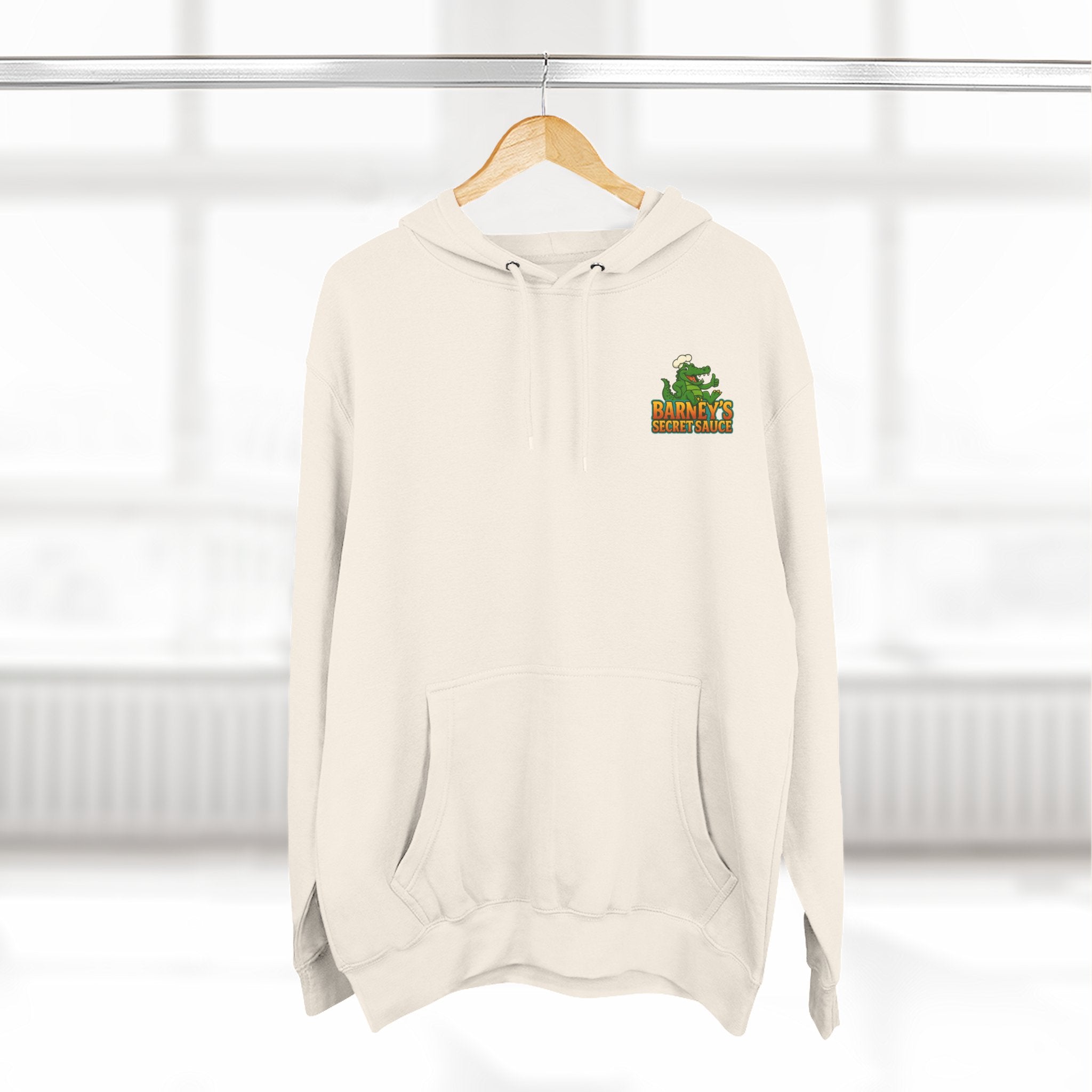 Cozy Three-Panel Fleece Hoodie