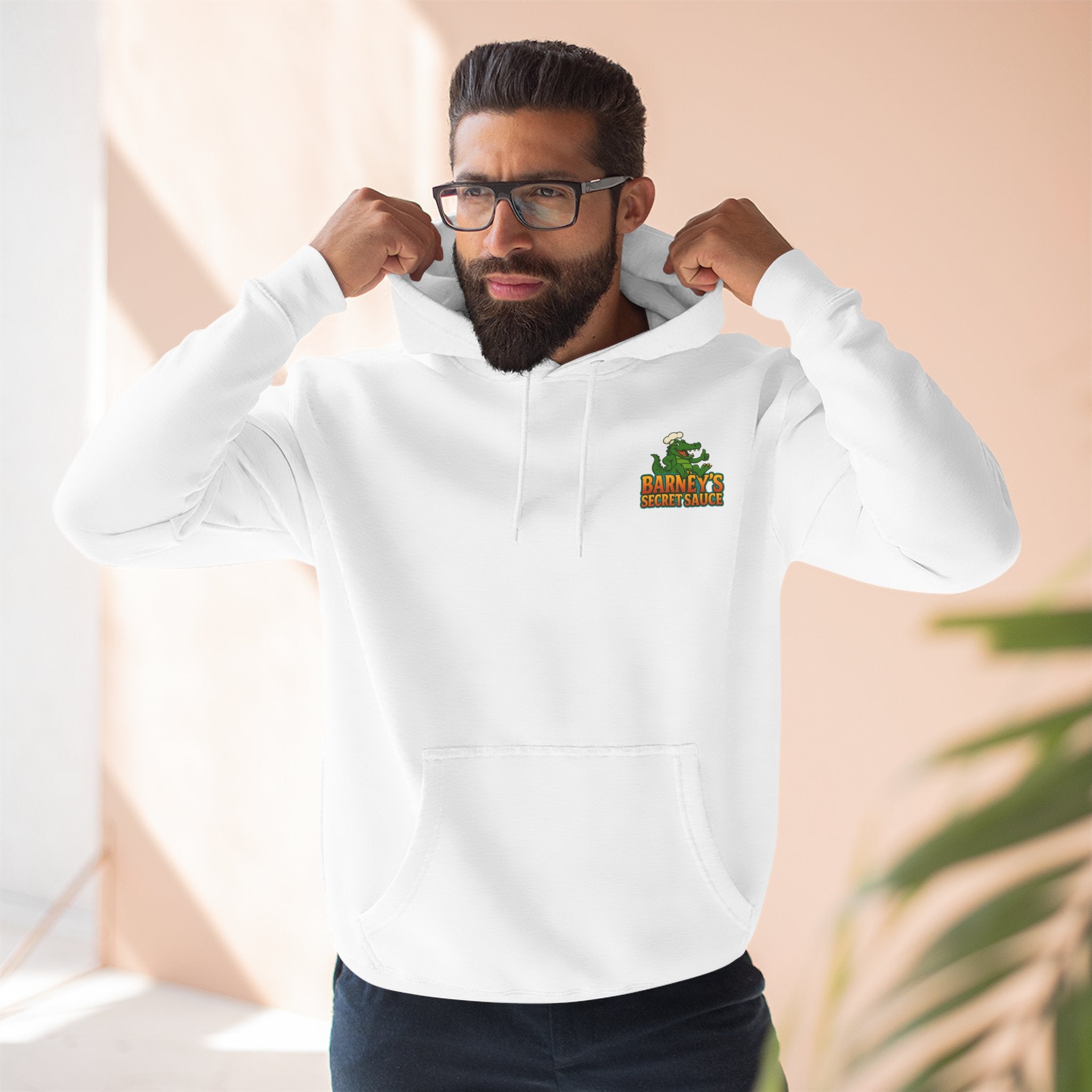 Cozy Three-Panel Fleece Hoodie
