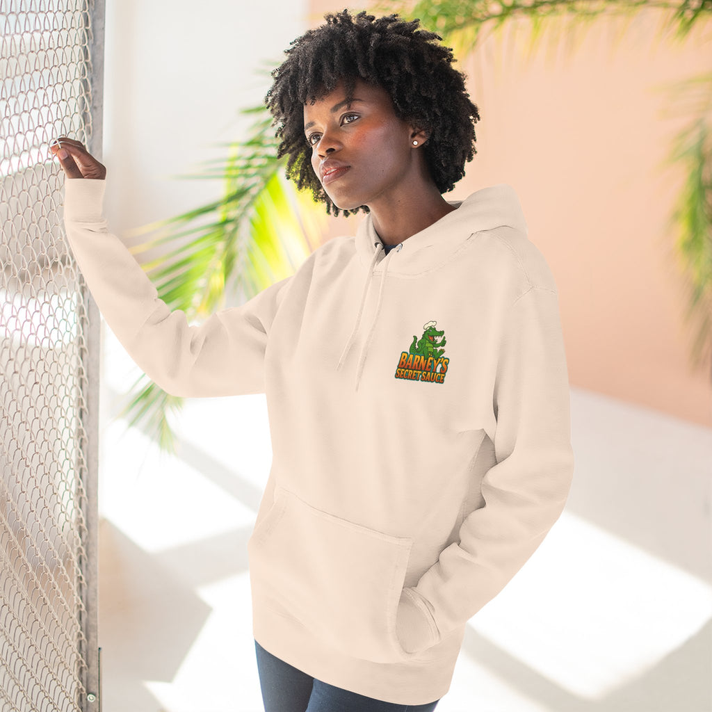 Cozy Three-Panel Fleece Hoodie