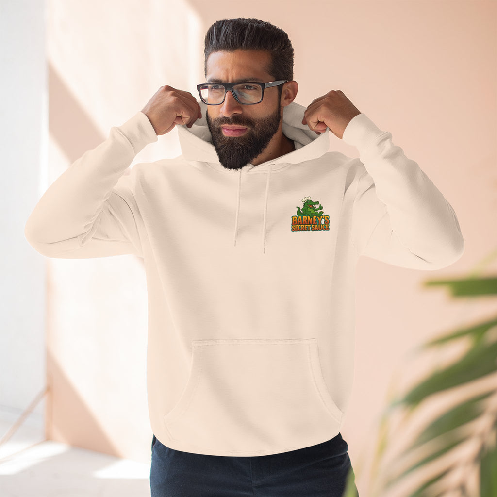 Cozy Three-Panel Fleece Hoodie