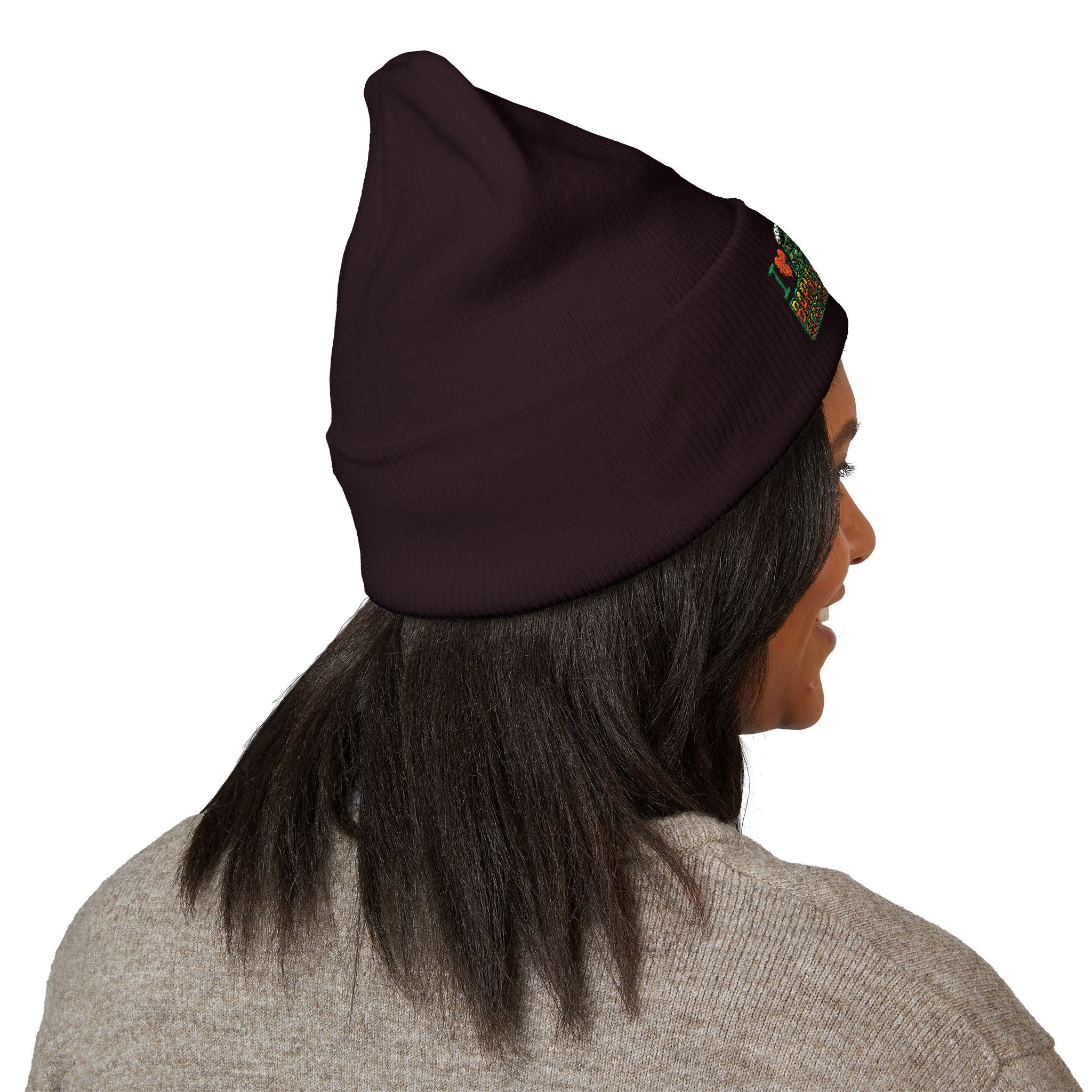 I Love Barneys-Classic Cuffed Beanie