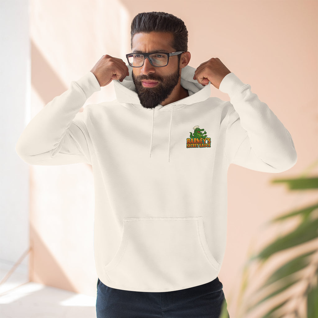 Cozy Three-Panel Fleece Hoodie