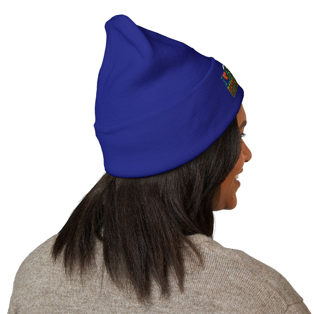 I Love Barneys-Classic Cuffed Beanie