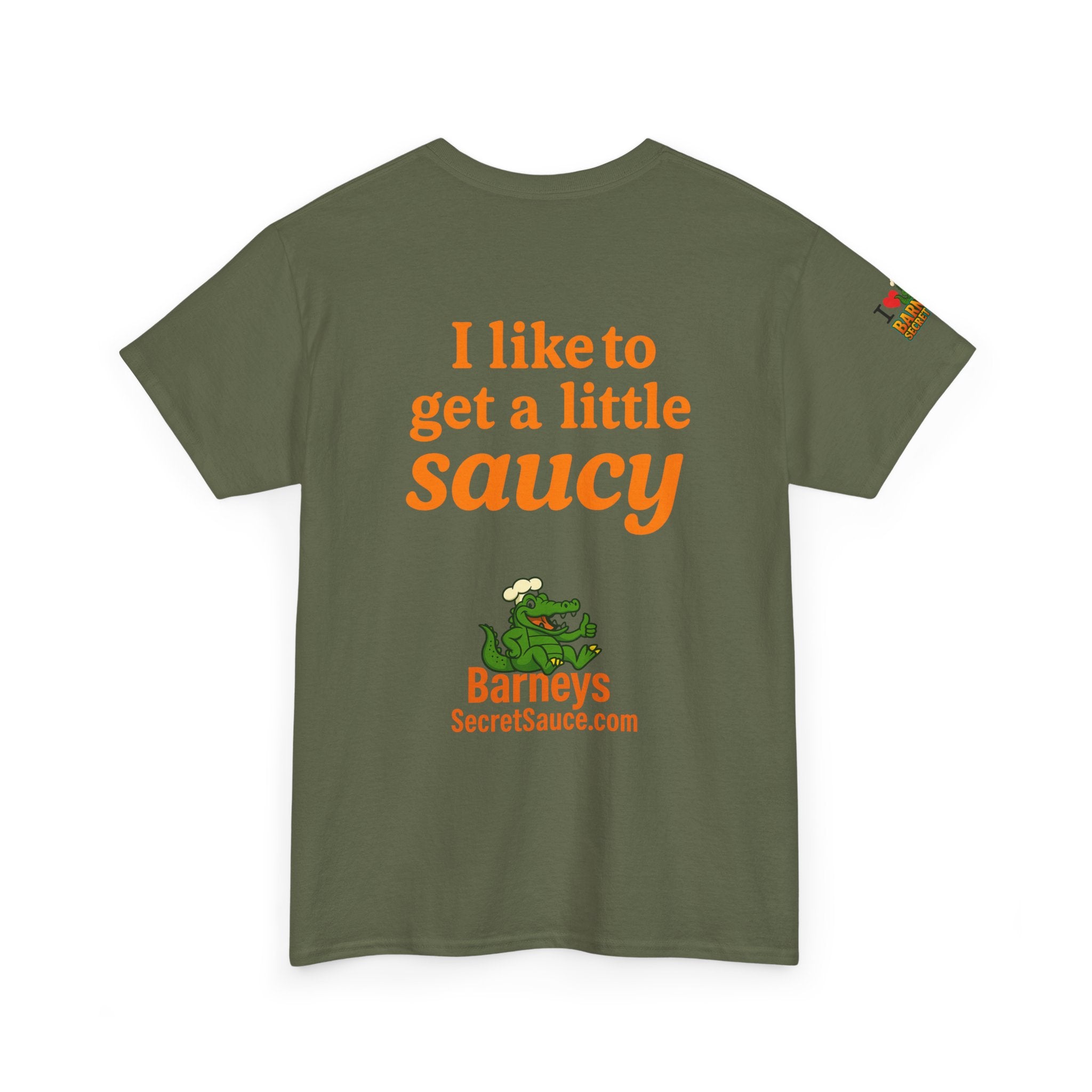 I Love Barney Graphic Tee