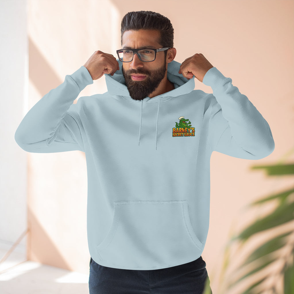 Cozy Three-Panel Fleece Hoodie