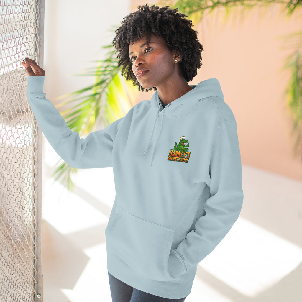 Cozy Three-Panel Fleece Hoodie