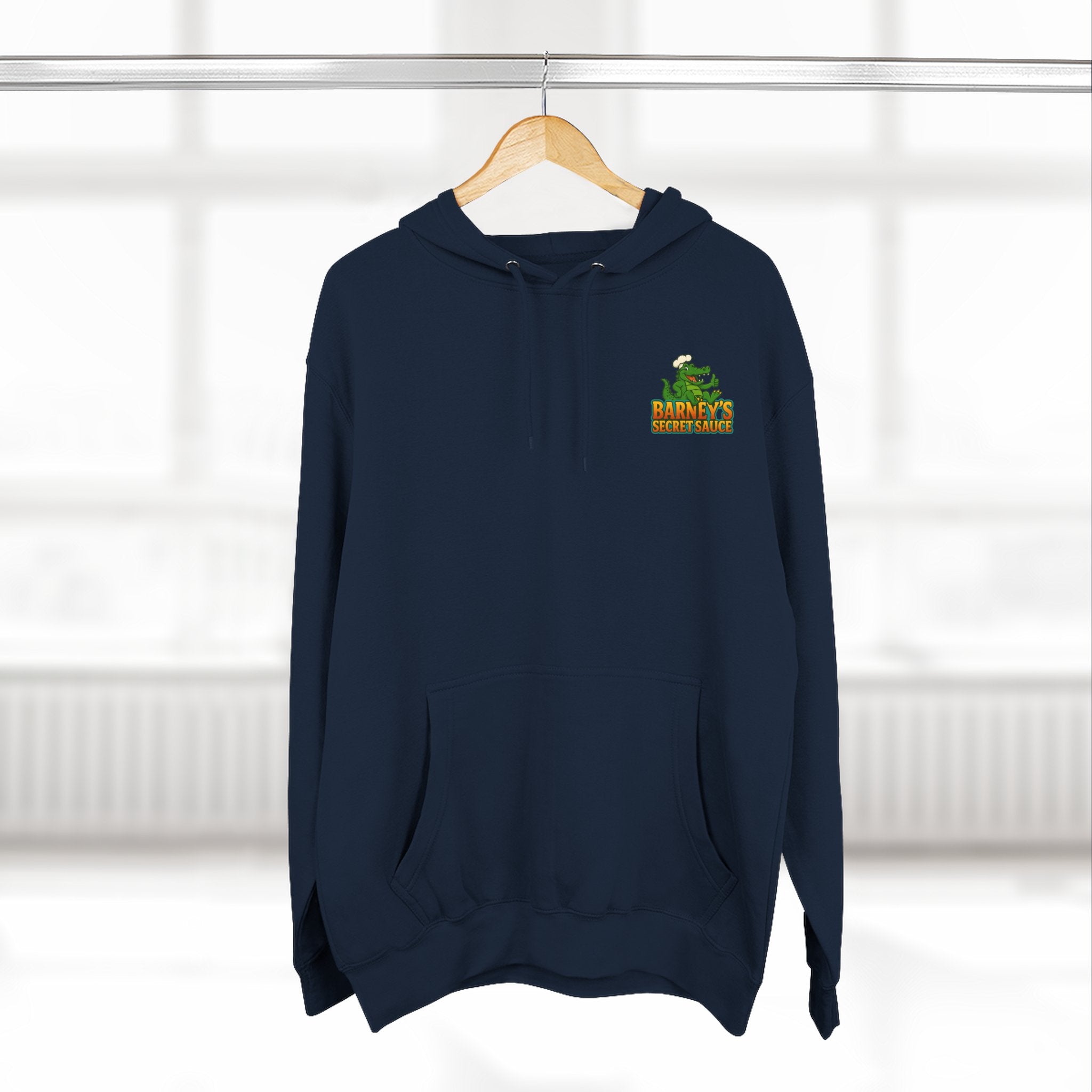 Cozy Three-Panel Fleece Hoodie