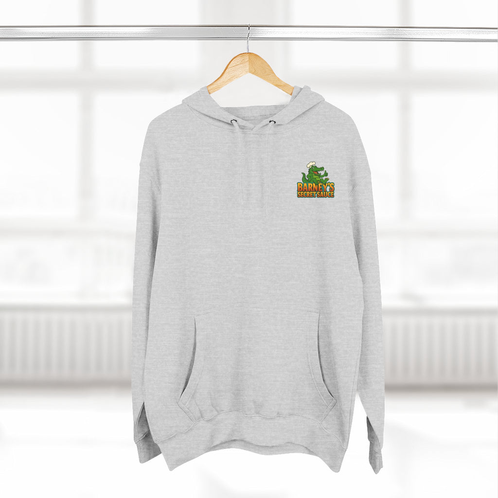 Cozy Three-Panel Fleece Hoodie