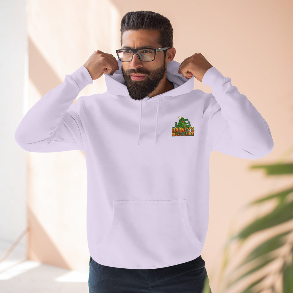 Cozy Three-Panel Fleece Hoodie