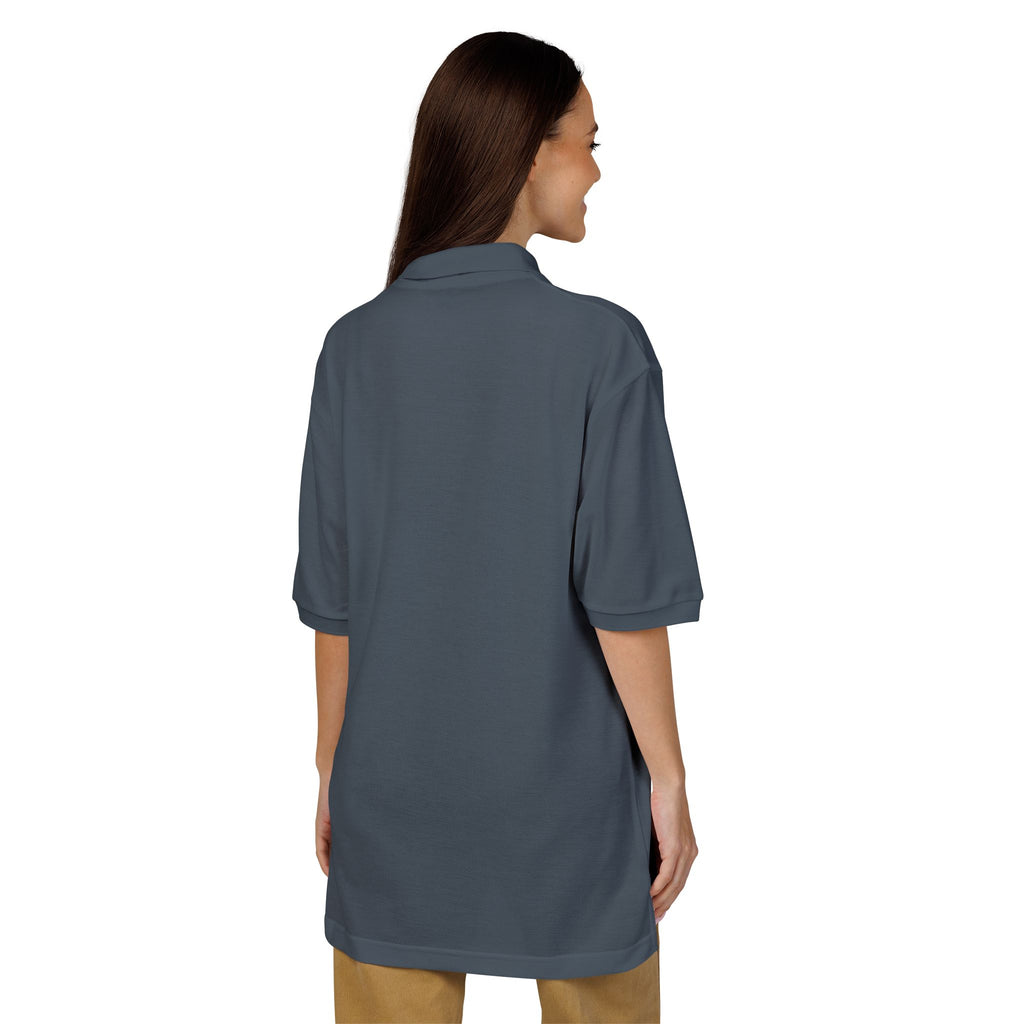 Colorful Embroidered Unisex Polo Shirt