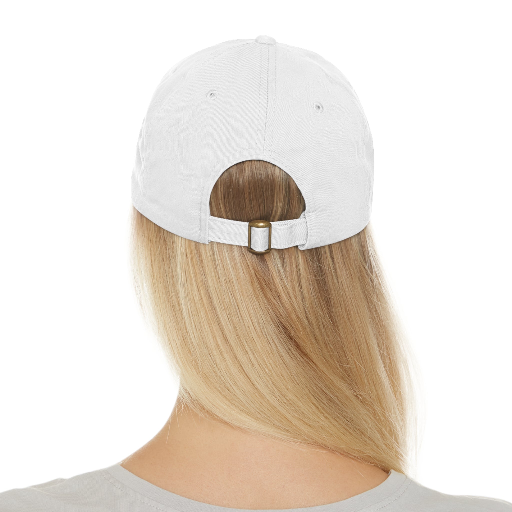 Casual Hat with Leather Patch