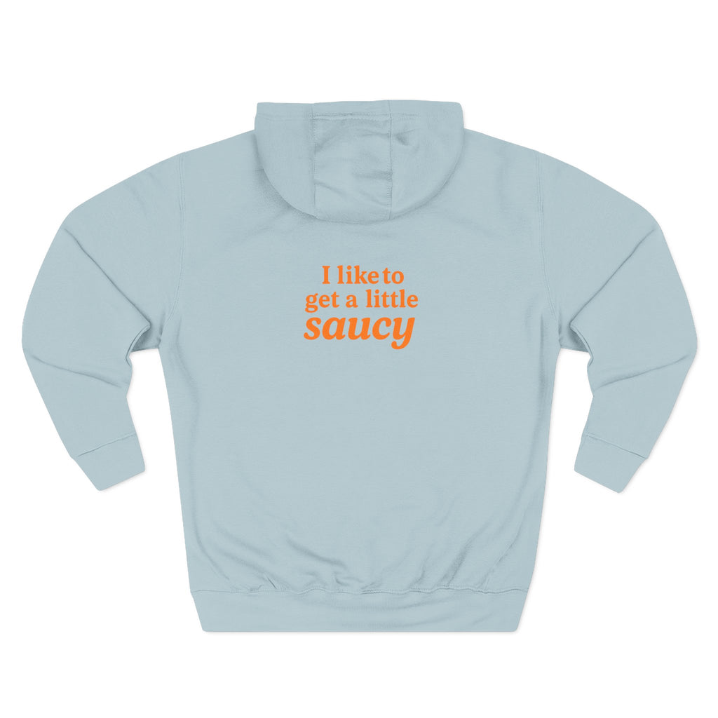 Cozy Three-Panel Fleece Hoodie