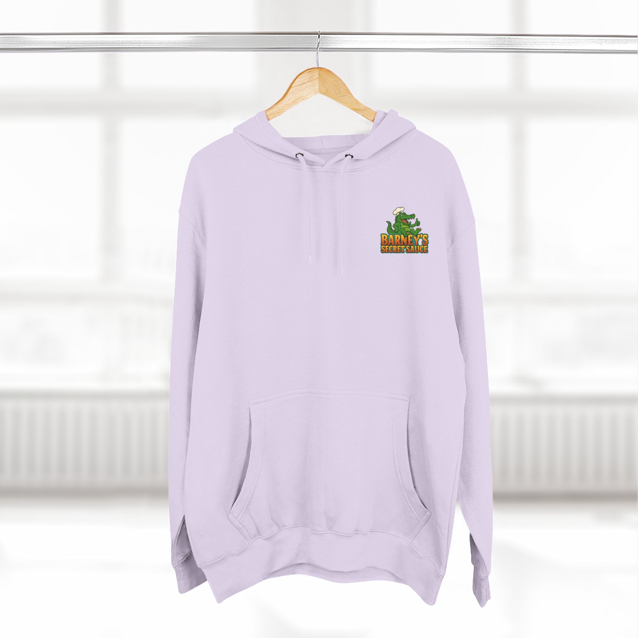 Cozy Three-Panel Fleece Hoodie